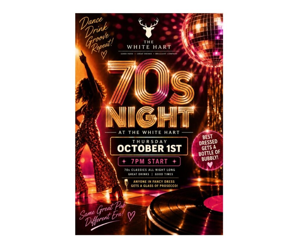 Seventies Night poster