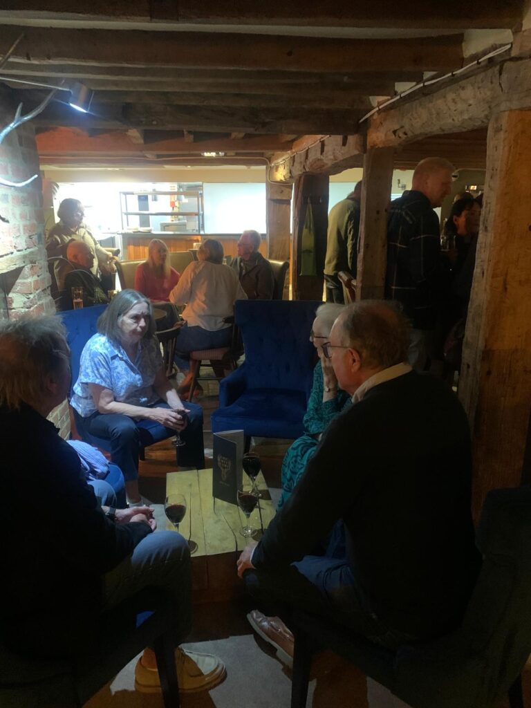 White Hart busy